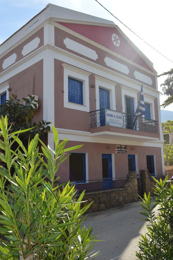 "Stelios & Galini" Hotel Đảo Sými Ngoại thất bức ảnh